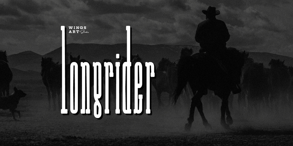 Long Rider font