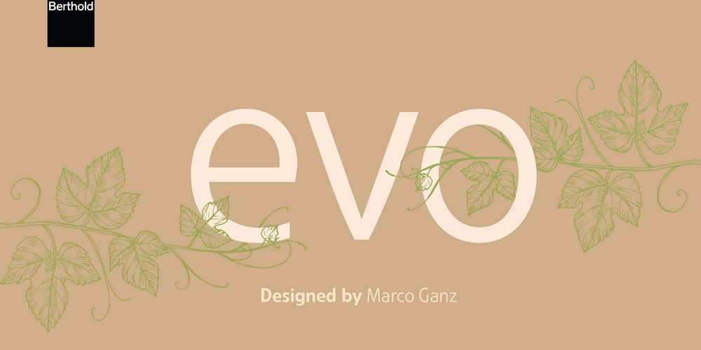 Evo font