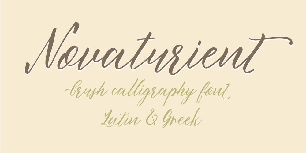 Novaturient font