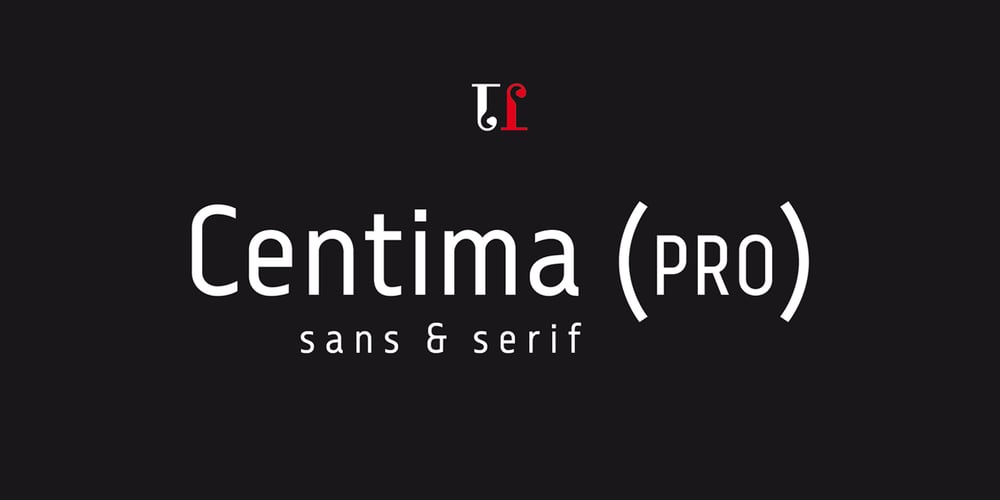 Centima Pro font