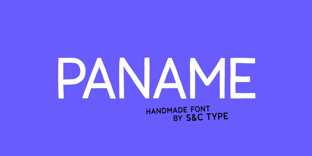 Paname SC font