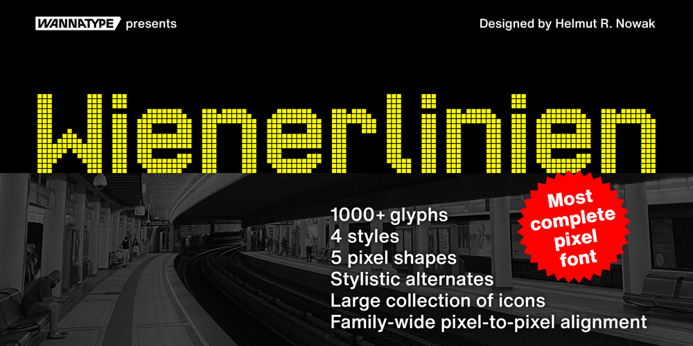 Wienerlinien font