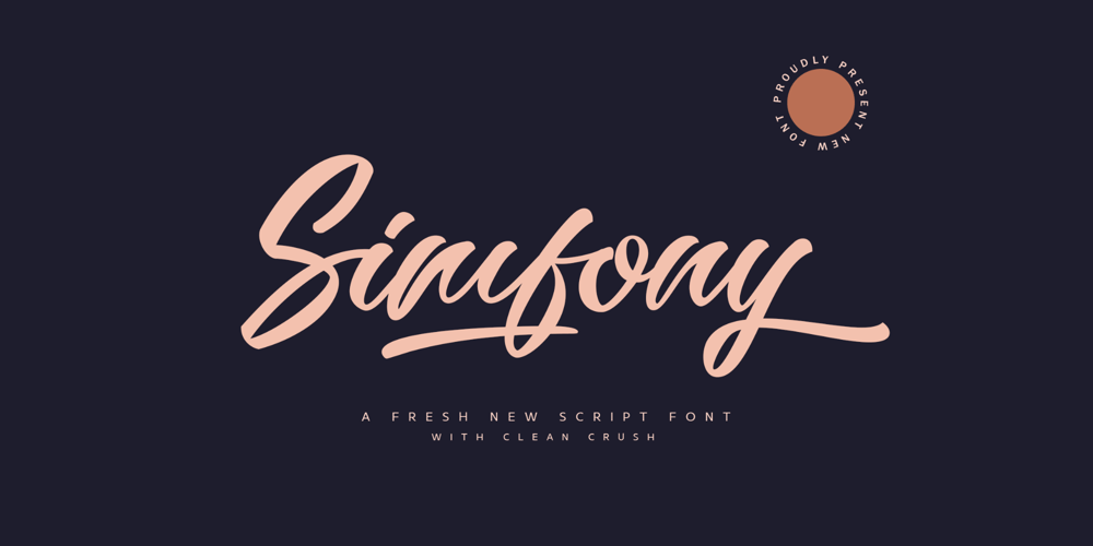 Simfony font