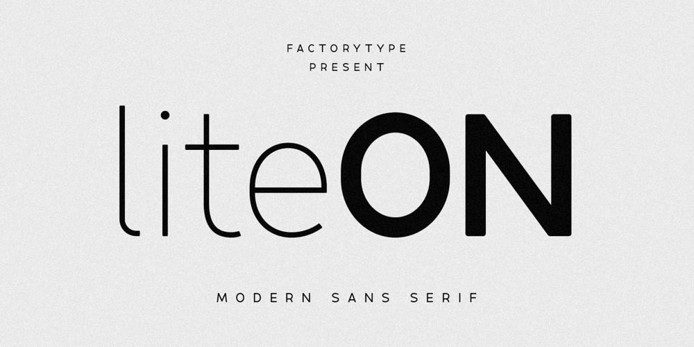 Lite On font