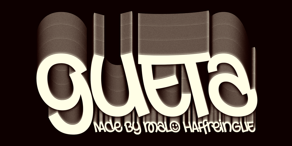 Gueta font