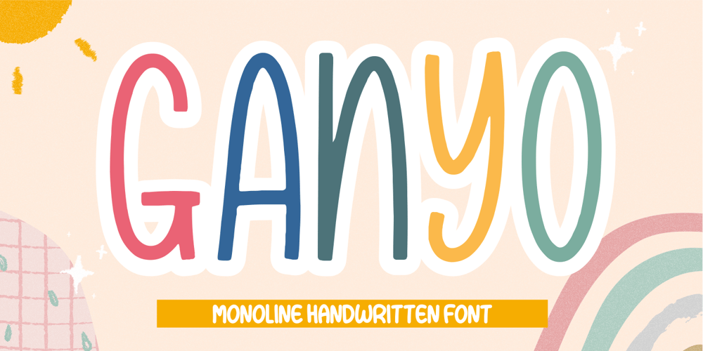 Ganyo font