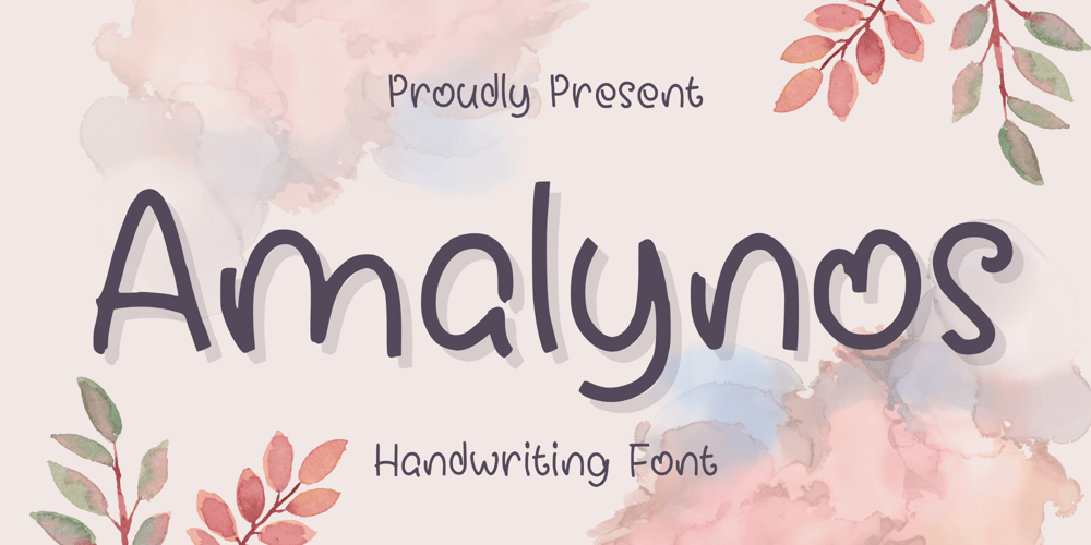 Amalynos font