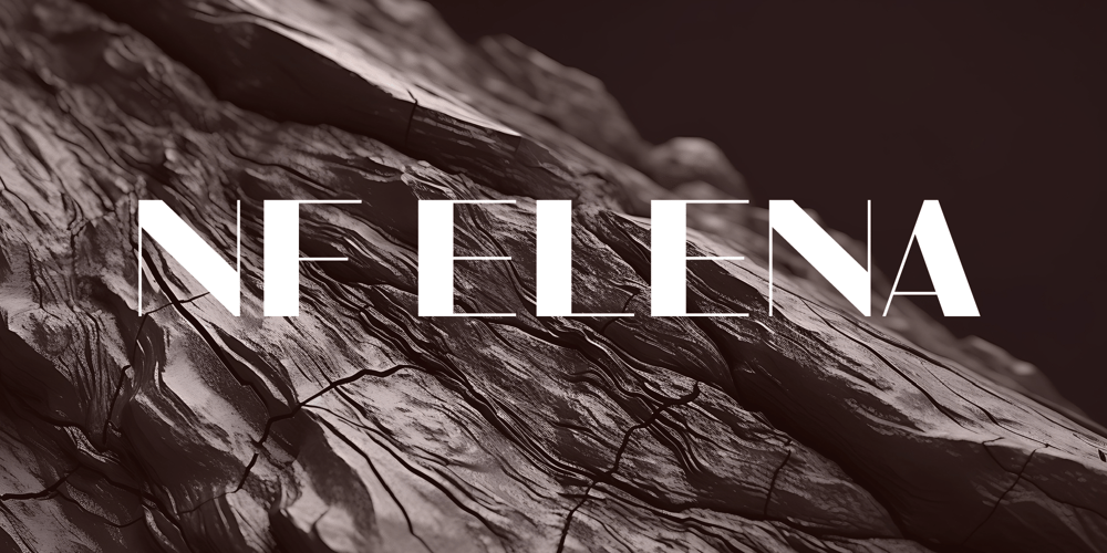 NF Elena font