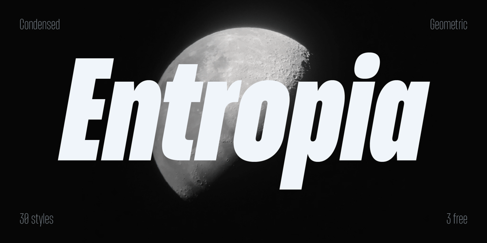 Entropia font