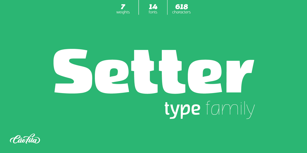 Setter font