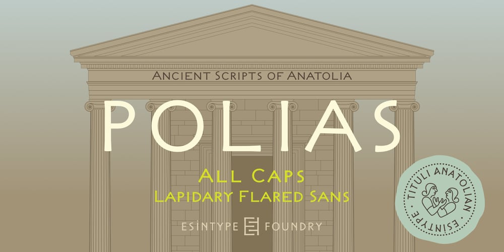 Polias font