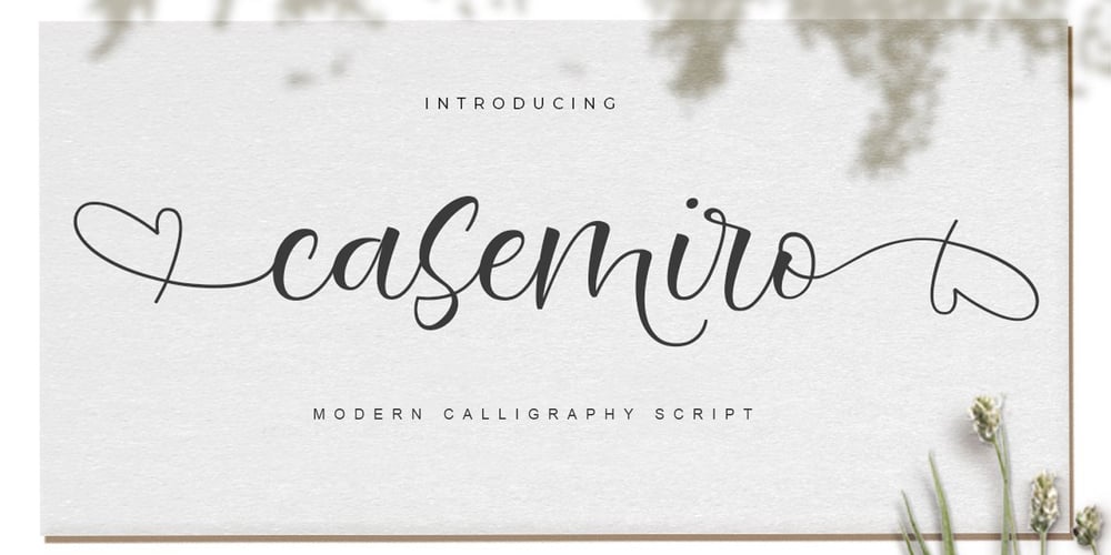 Casemiro font