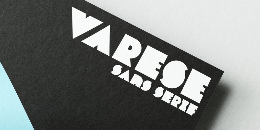 Varese font