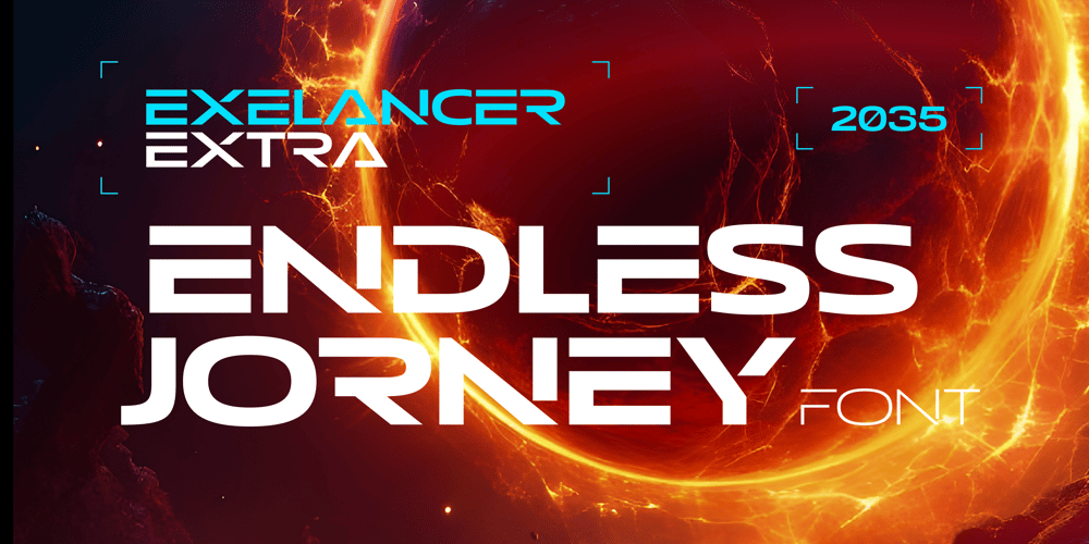 Exelancer Extra font