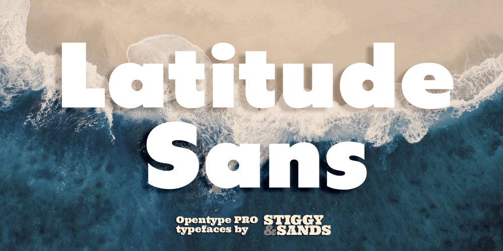 Latitude Sans font