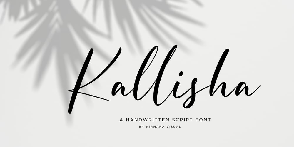 Kallisha font