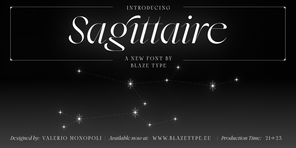 Sagittaire VF font