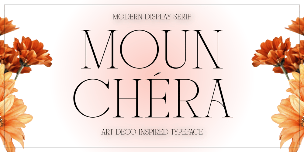 Mounchera font