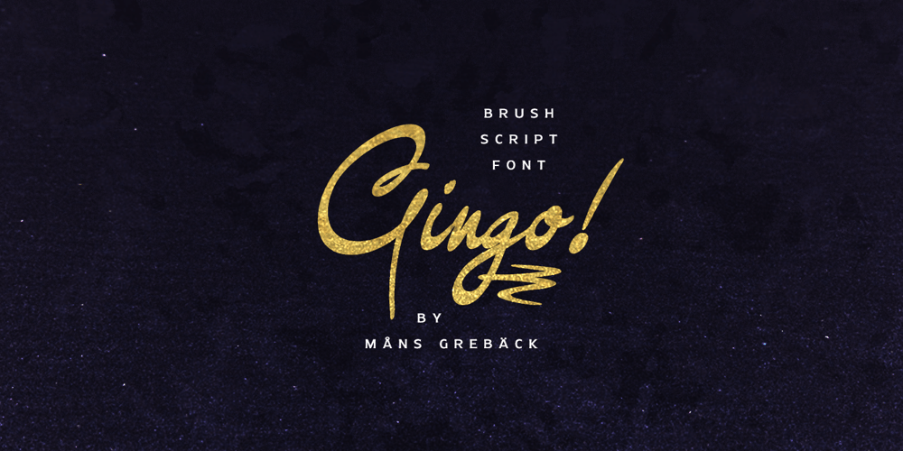 Gingo font
