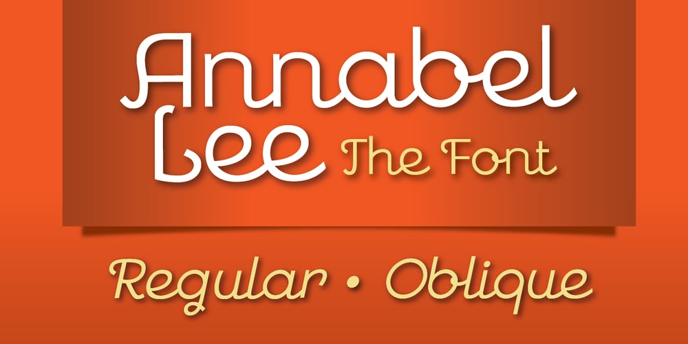 Annabel Lee font