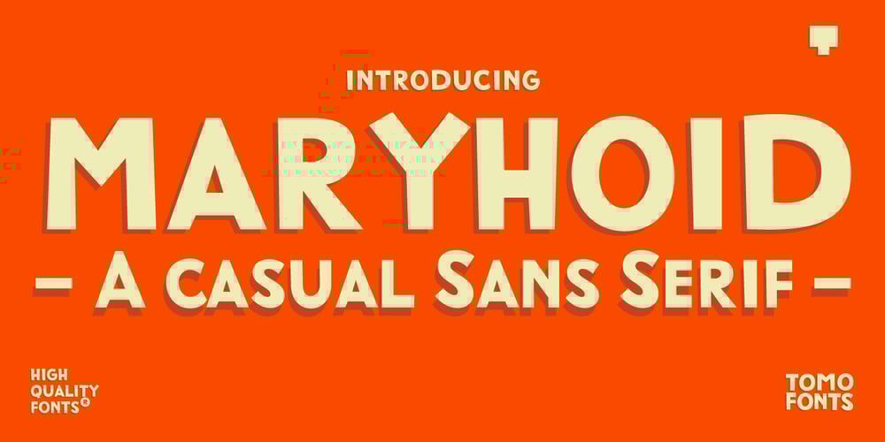 Maryhoid font