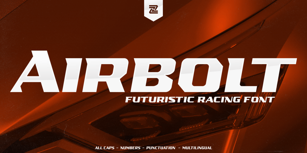 Airbolt font