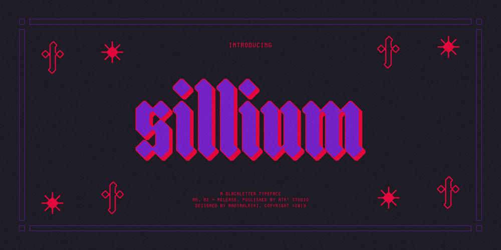Sillium font