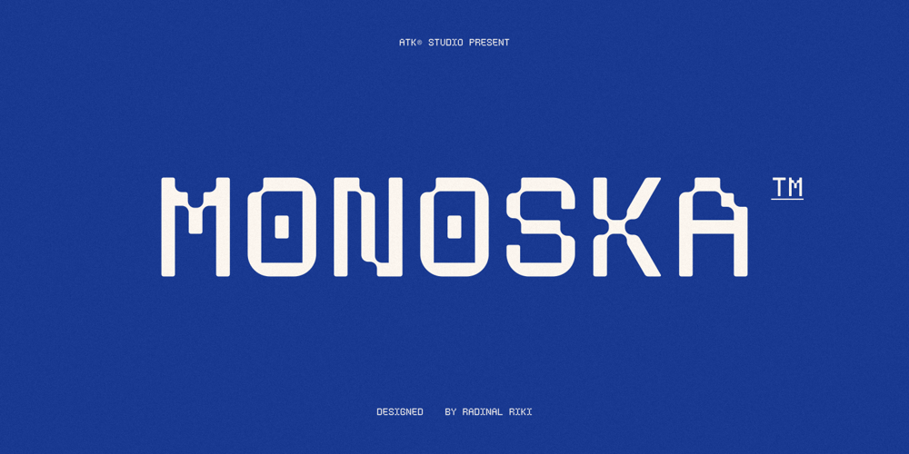 Monoska font