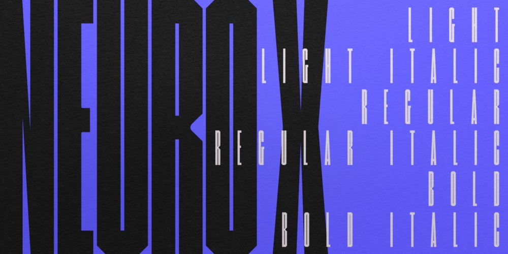 Neuro X font