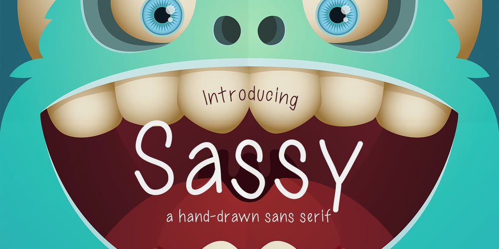 Sassy font
