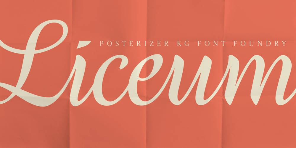 Liceum font