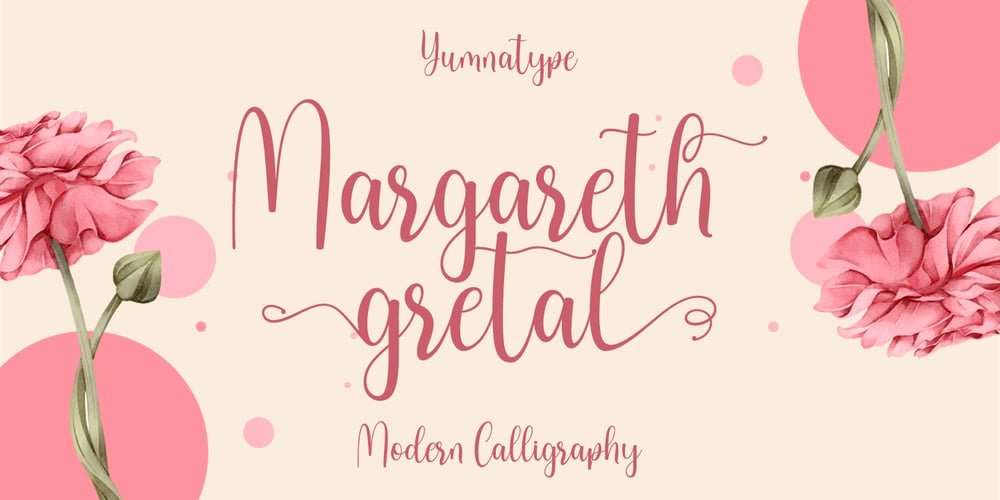 Margareth Gretal font