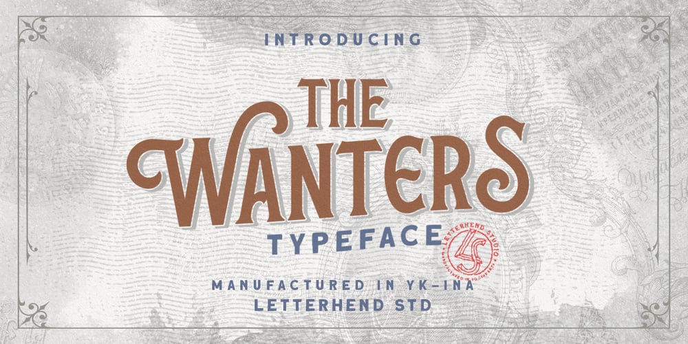 The Wanters font