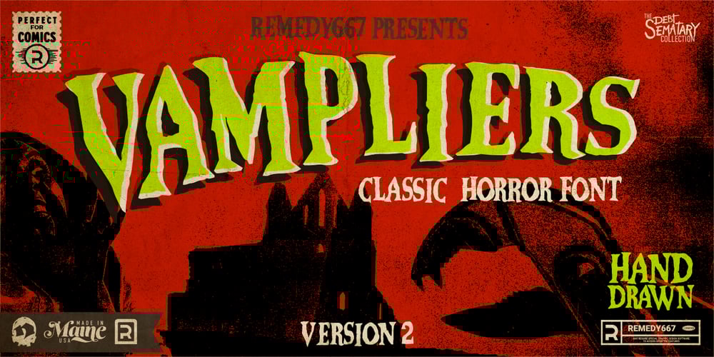 Vampliers font