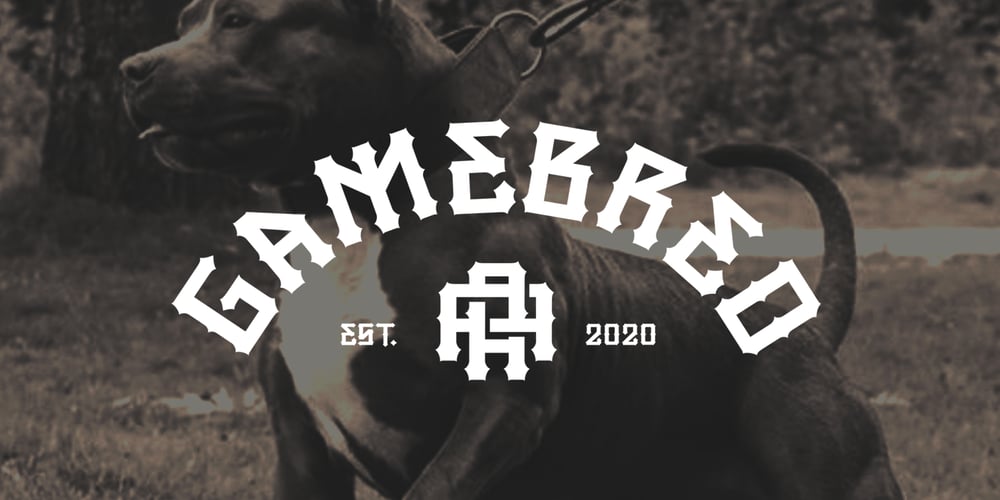 Gamebred font