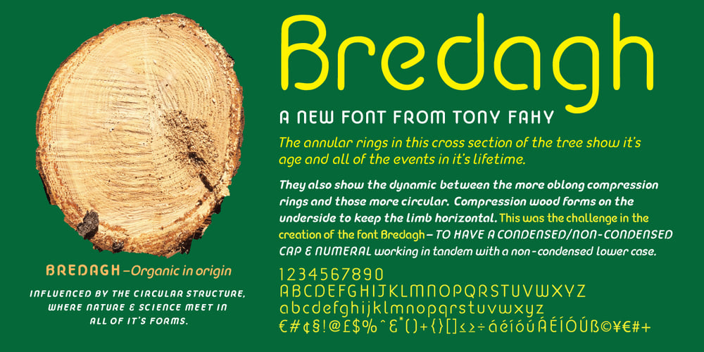 Bredagh font