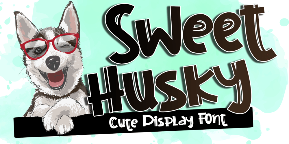 Sweet Husky font