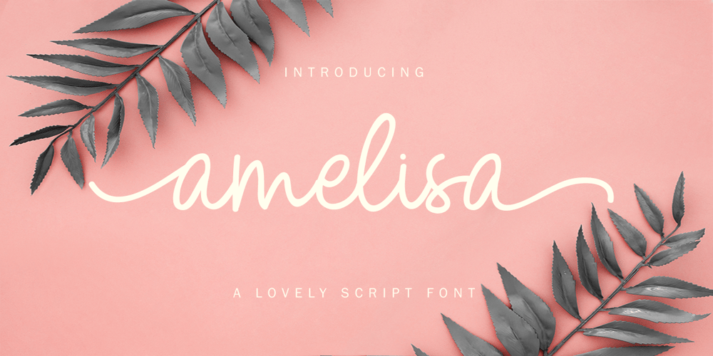 Amelisa font