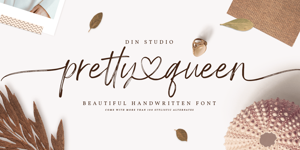 Pretty Queen font