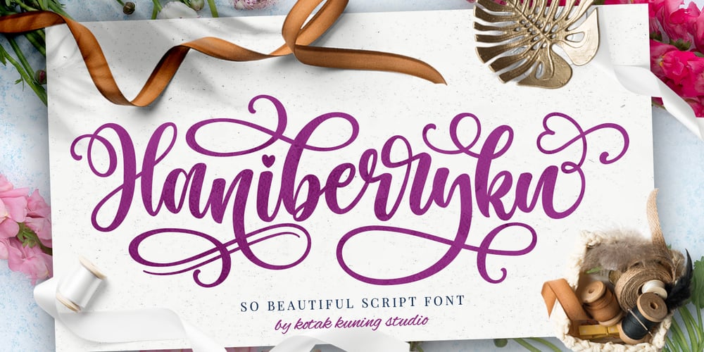 Haniberryku font