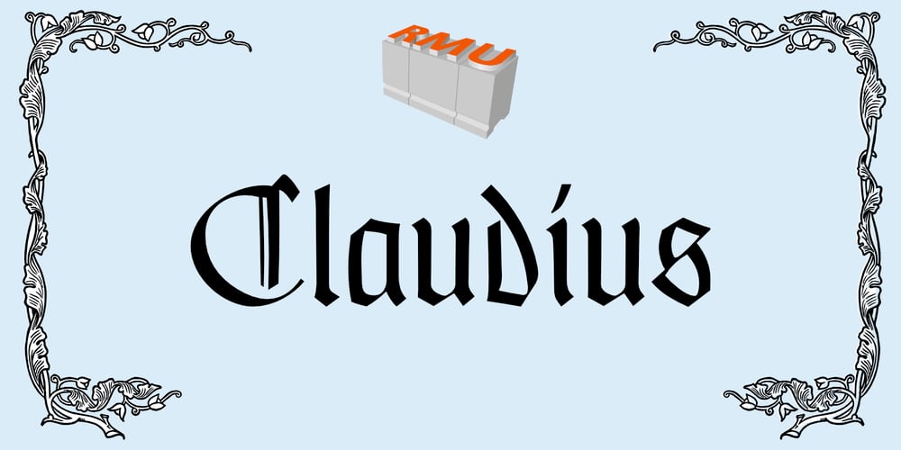 Claudius font