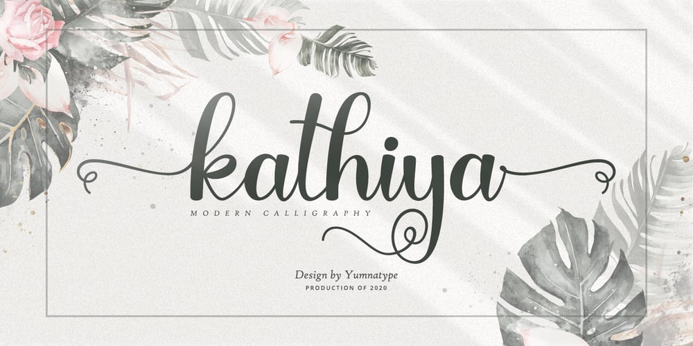 Kathiya font