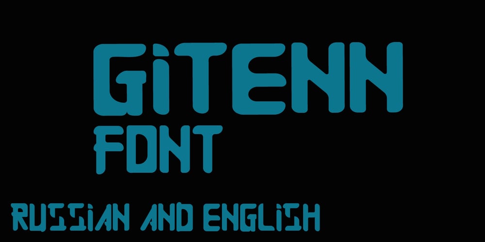 Gitenn font