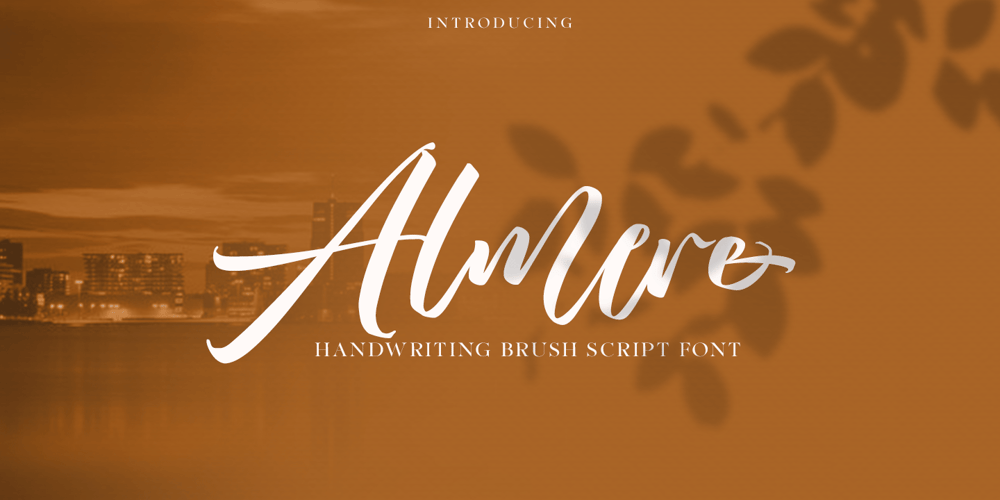 Almere Script font