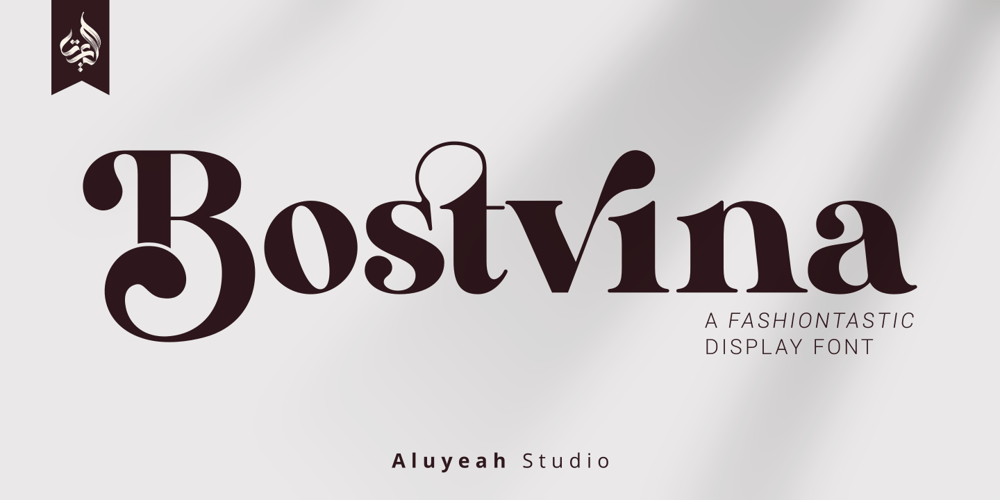 Bostvina font