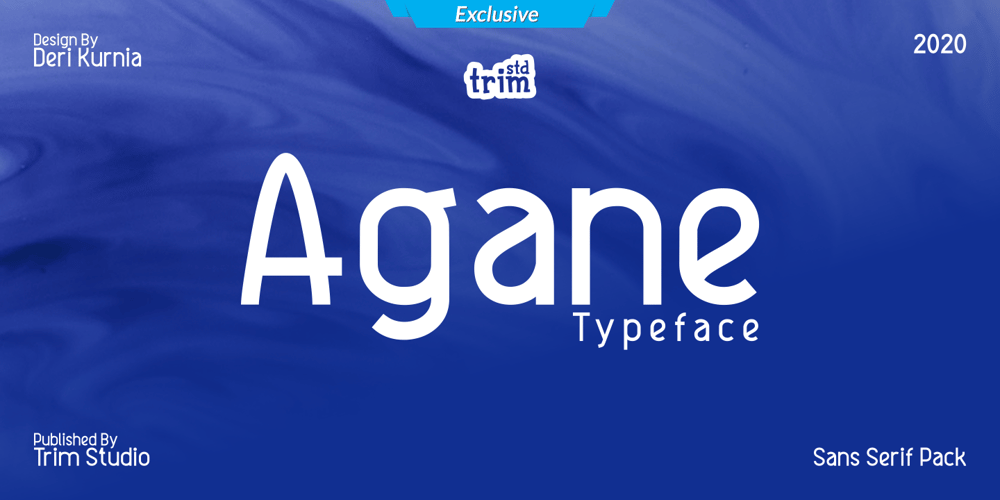 Agane font