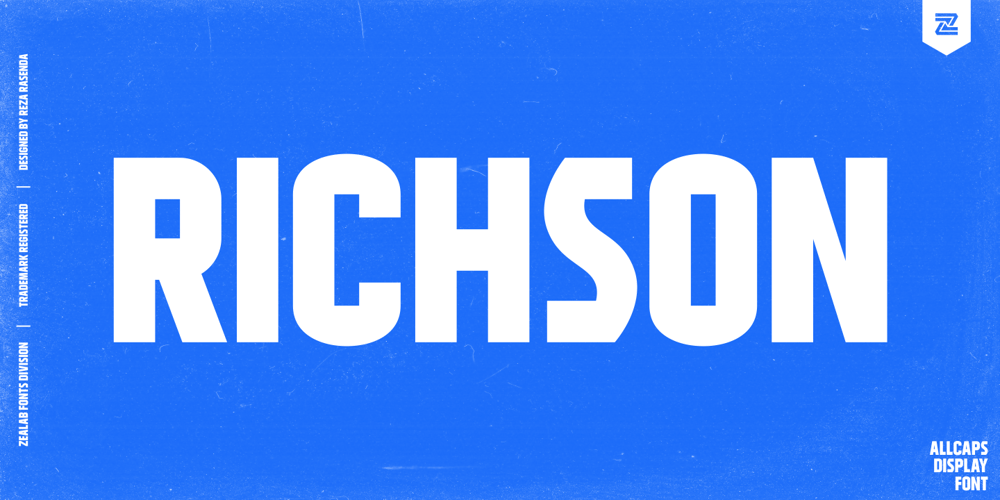 Richson font