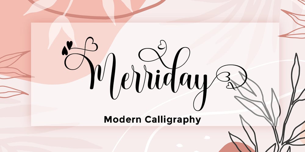 Merriday font