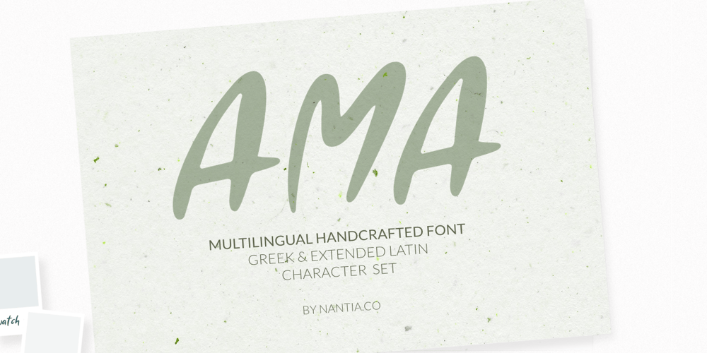 AMA font