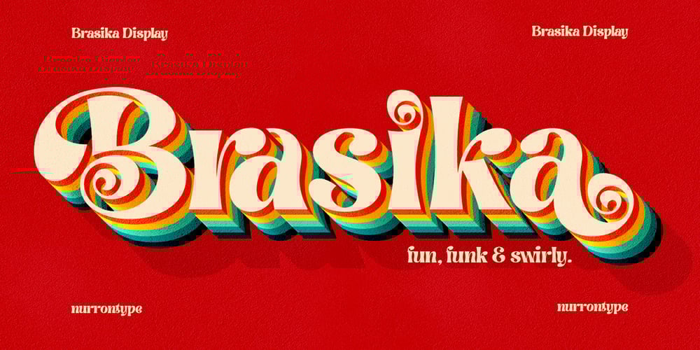 Brasika Display font
